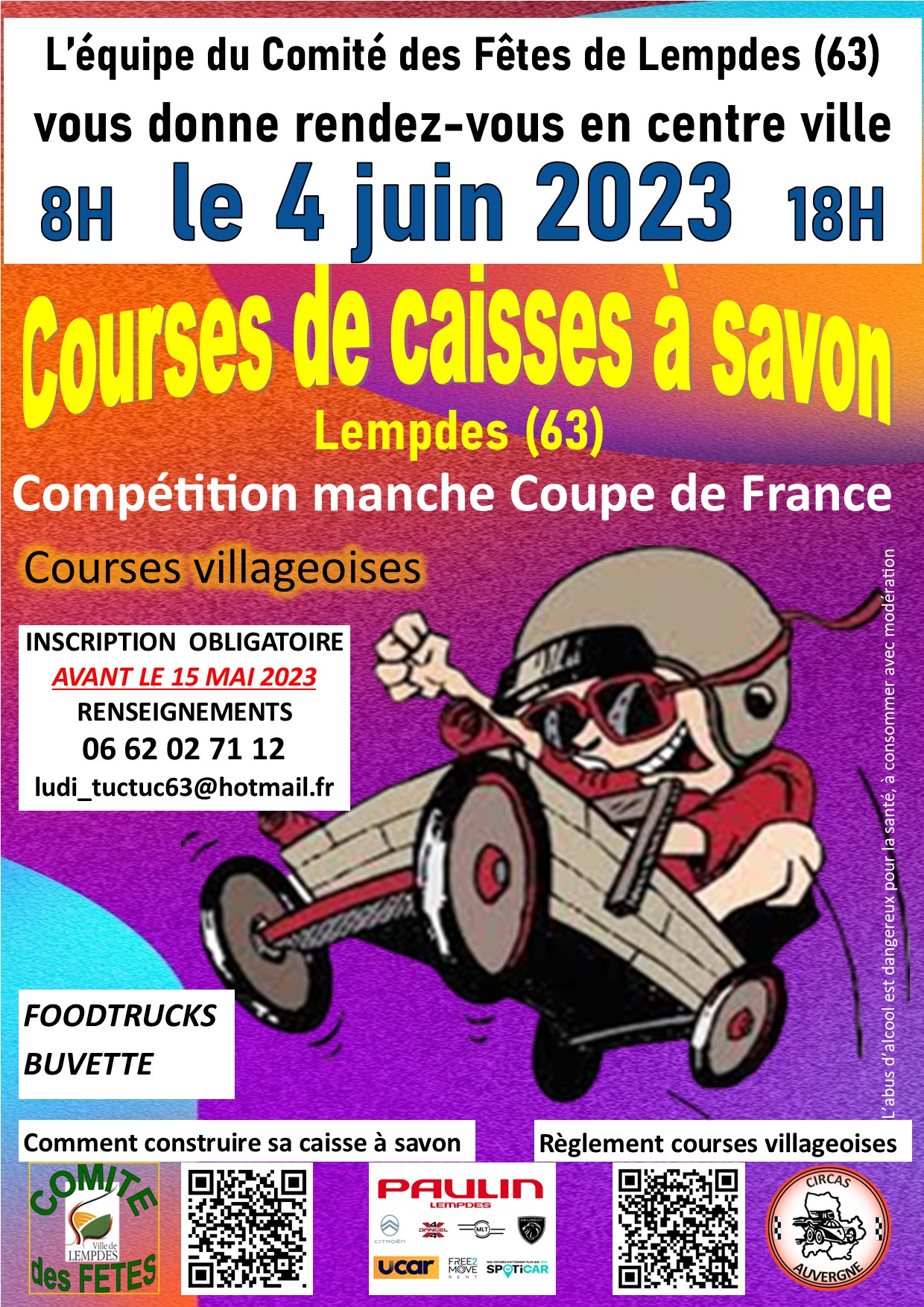 Affiche course 04 Juin