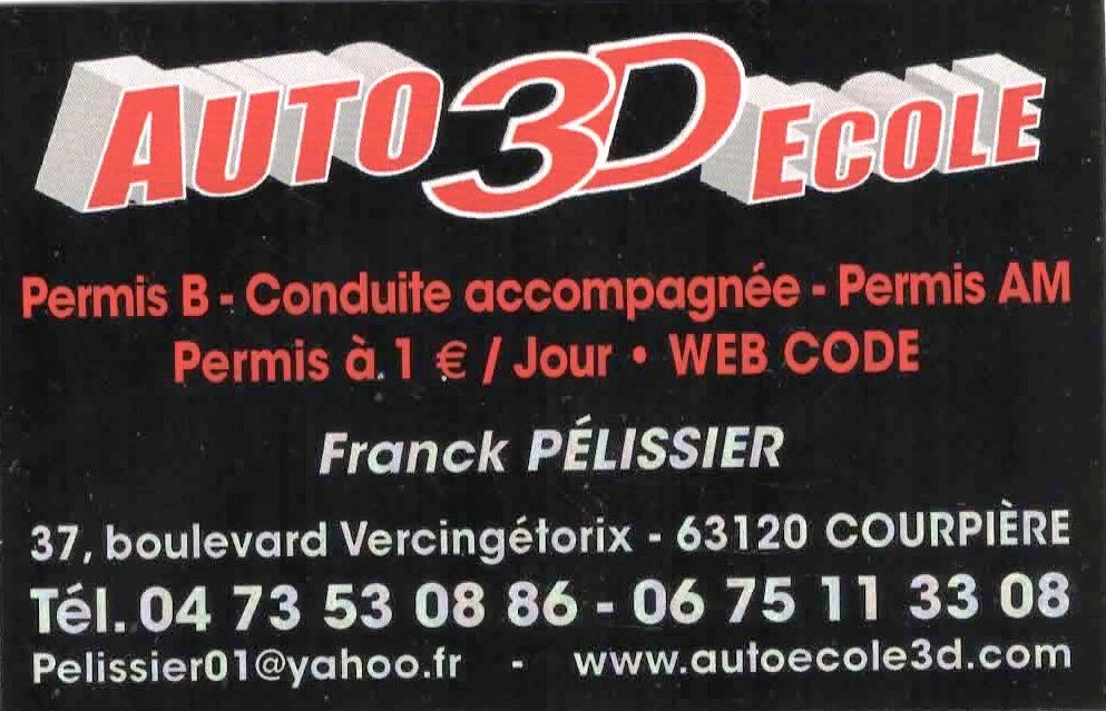 Auto ecole 3d