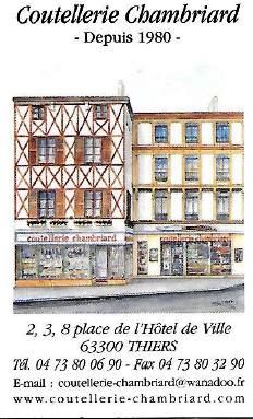 Coutellerie Chambriard